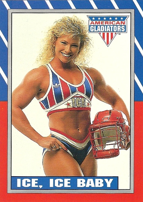 AMERICAN GLADIATORS TV Show Complete Trading Card Set w/ STICKERS 1991 Topps 